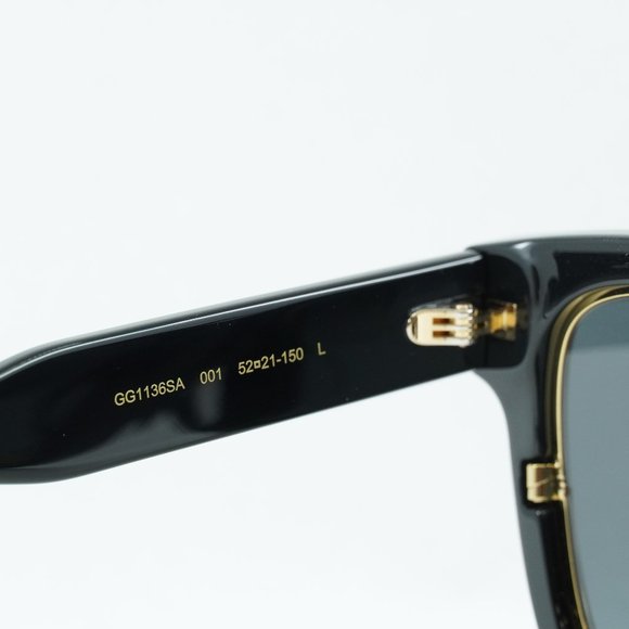 FINAL PRICE NEW GUCCI GG1136SA 001 SUNGLASSES - Picture 10 of 14